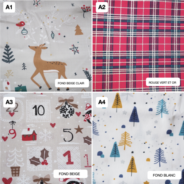 Chaussette de Noël traditionnelle à personnaliser – Image 2