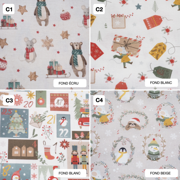 Chaussette de Noël traditionnelle à personnaliser – Image 4