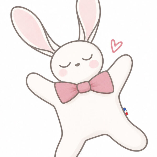 doudou lapin petit lord sur mesure