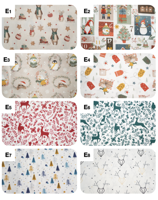 Grande chaussette de Noël traditionnel personnalisable – Image 3