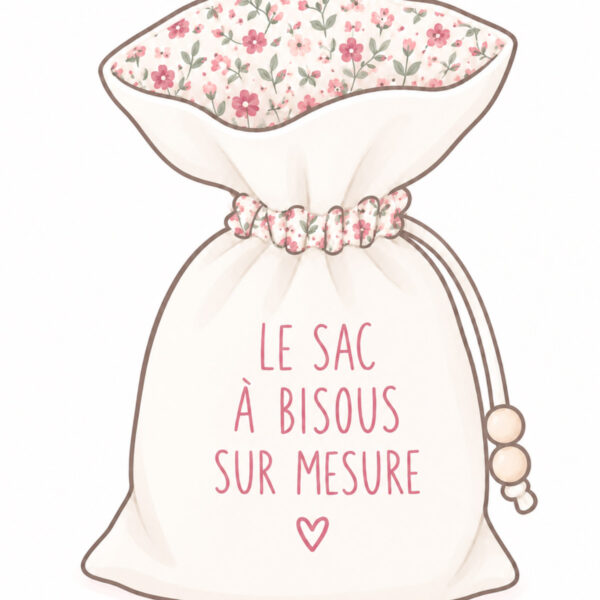 Sac a bisous sur mesure